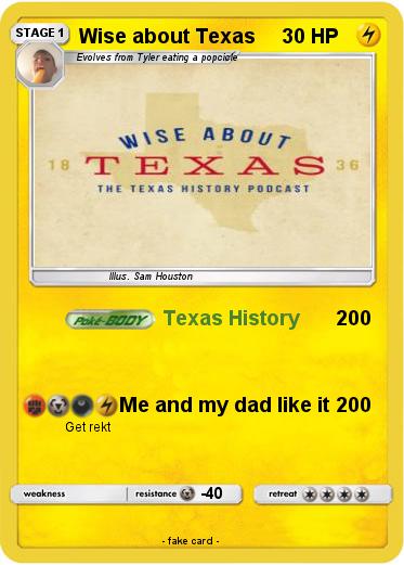 Pokemon Wise about Texas
