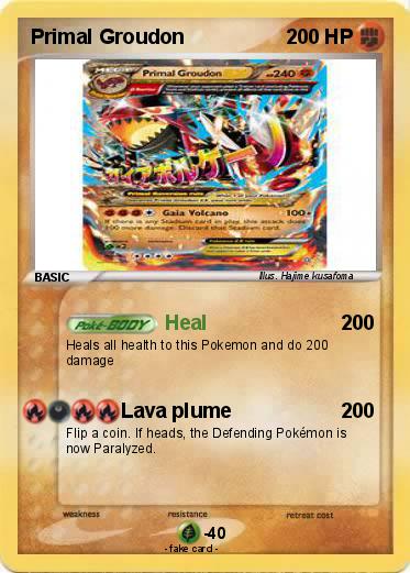 Pokemon Primal Groudon