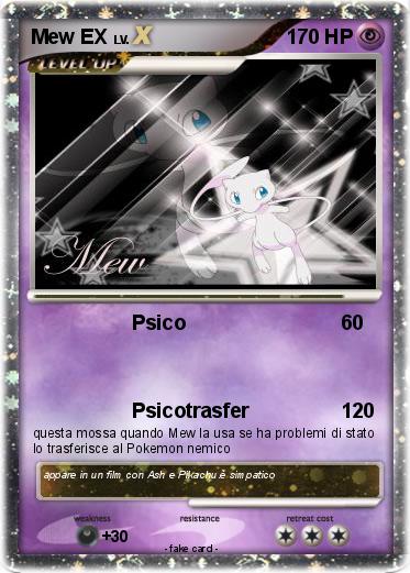 Pokemon Mew EX