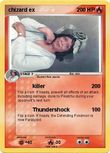 Pokemon chizard ex