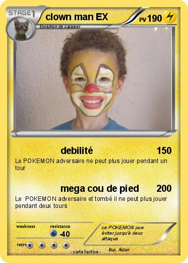 Pokemon clown man EX
