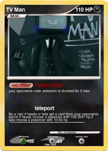 Pokemon TV Man