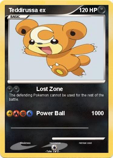 Pokemon Teddirussa ex