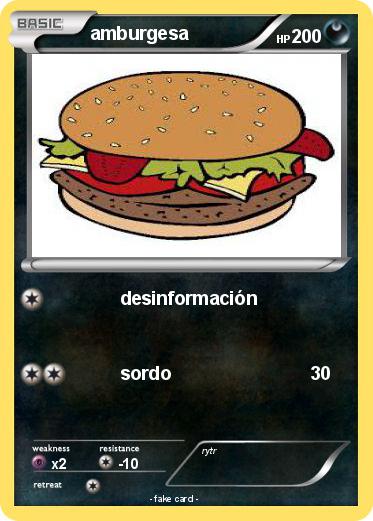 Pokemon amburgesa