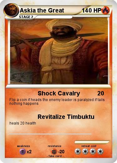 Pokemon Askia the Great