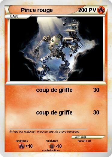 Pokemon Pince rouge