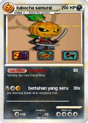 Pokemon kabocha samurai