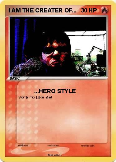 Pokemon I AM THE CREATER OF...