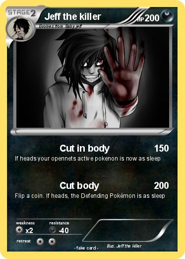 Pokemon Jeff the killer