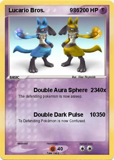Pokemon Lucario Bros.                986
