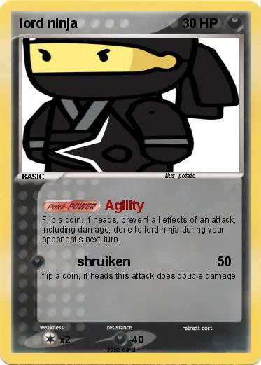 Pokemon lord ninja