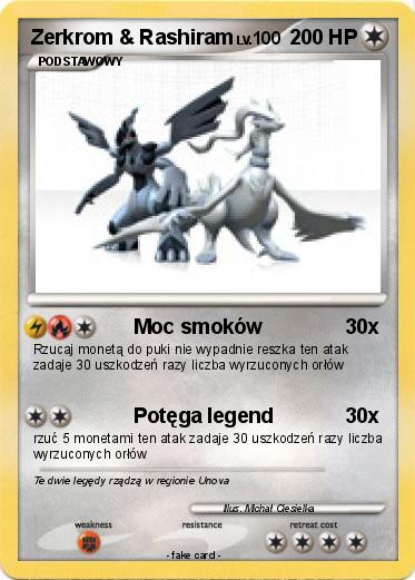Pokemon Zerkrom & Rashiram