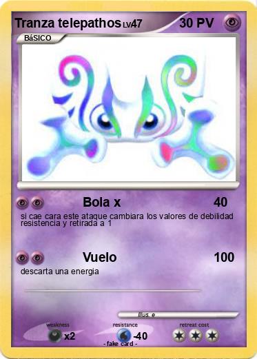 Pokemon Tranza telepathos