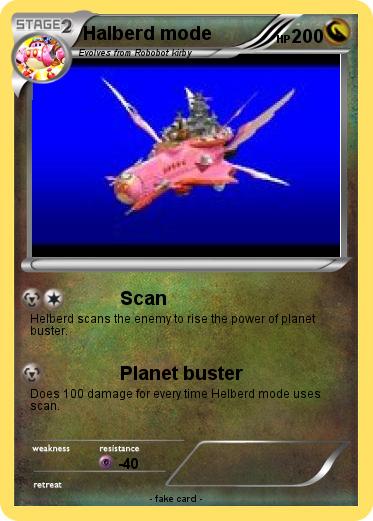 Pokemon Halberd mode