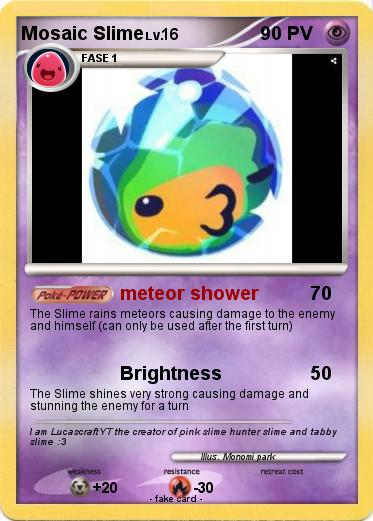 Pokemon Mosaic Slime