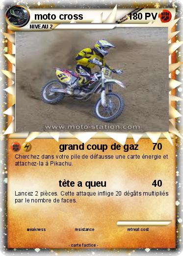 Pokemon moto cross