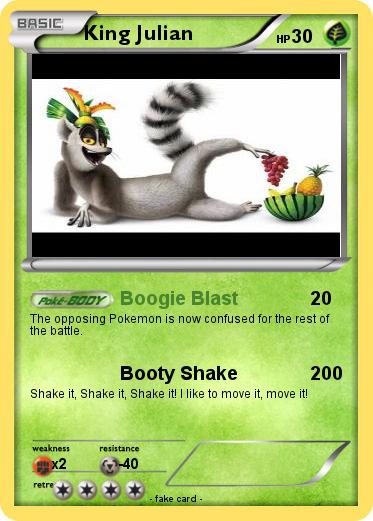 Pokemon King Julian