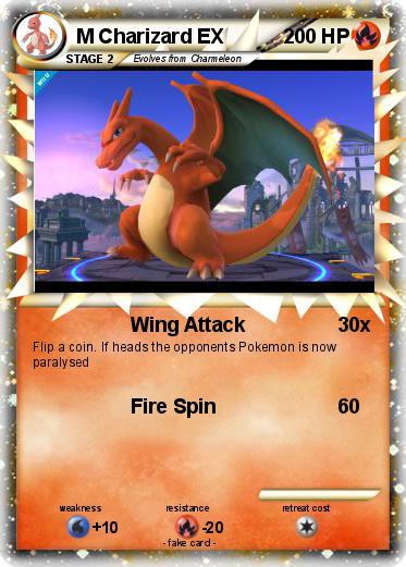 Pokemon M Charizard EX