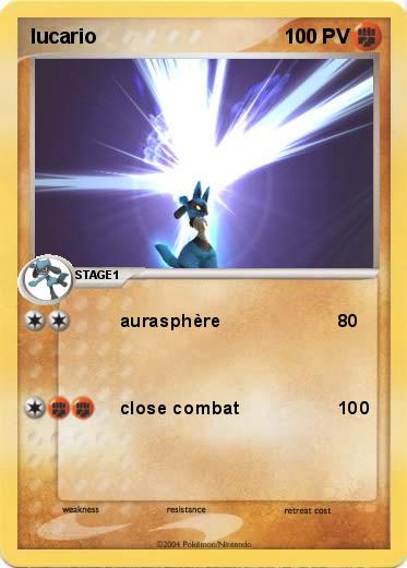 Pokemon lucario