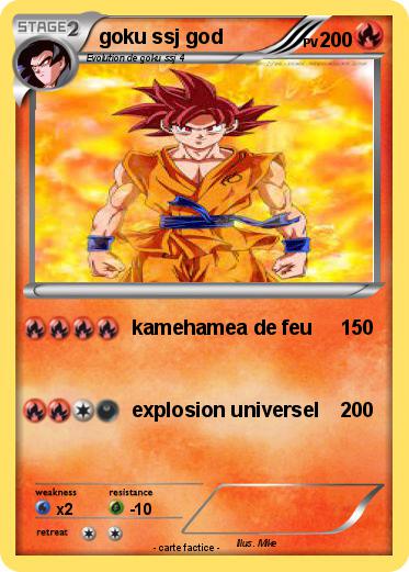 Pokemon goku ssj god