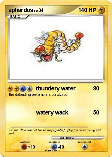Pokemon aphardos