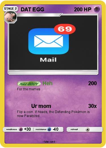 Pokemon DAT EGG