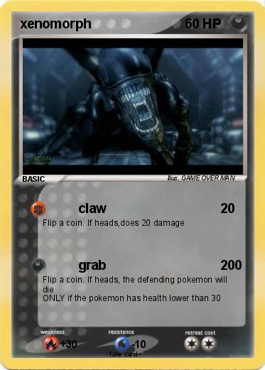 Pokemon xenomorph