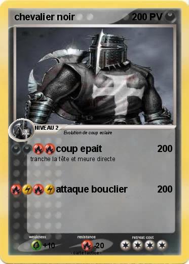 Pokemon chevalier noir
