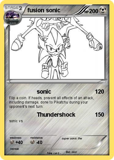 Pokemon fusion sonic