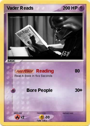 Pokemon Vader Reads