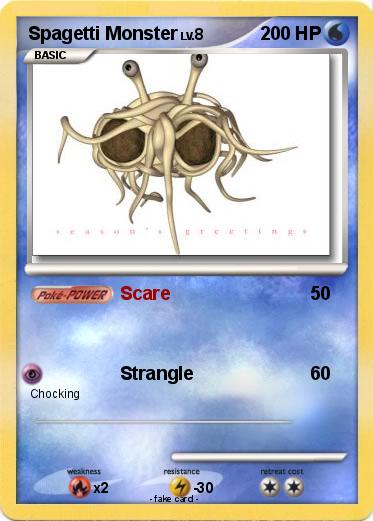 Pokemon Spagetti Monster