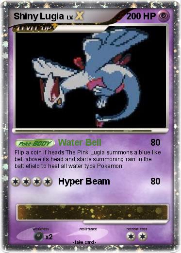 Pokemon Shiny Lugia