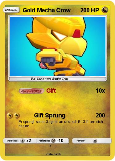 Pokemon Gold Mecha Crow