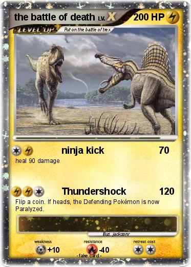 Pokemon the battle of death