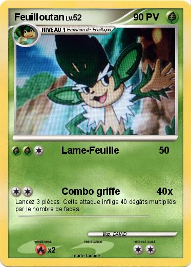 Pokemon Feuilloutan