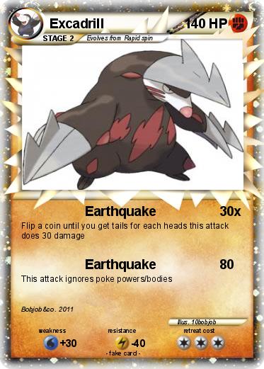 Pokemon Excadrill