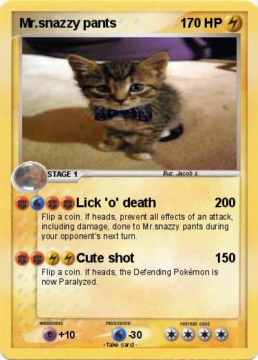 Pokemon Mr.snazzy pants