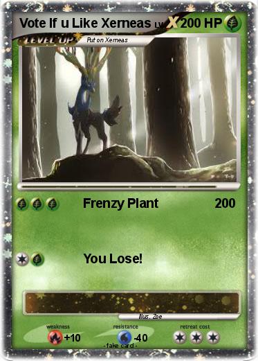 Pokemon Vote If u Like Xerneas