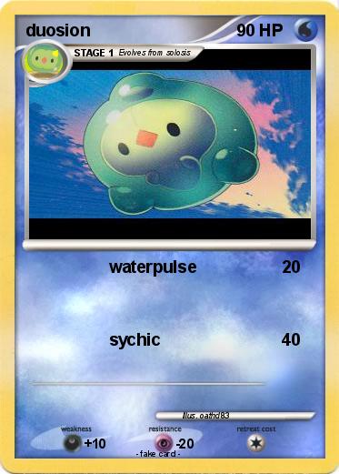 Pokemon duosion