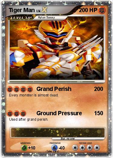 Pokemon Tiger Man
