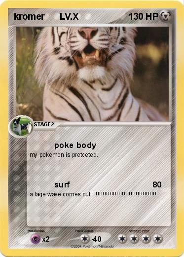 Pokemon kromer      LV.X