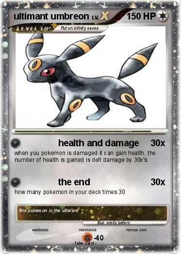 Pokemon ultimant umbreon