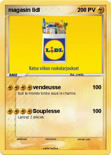 Pokemon magasin lidl