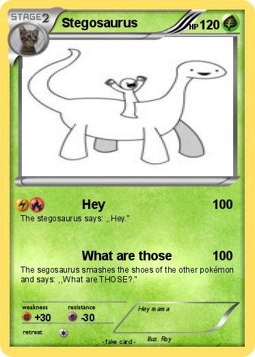 Pokemon Stegosaurus