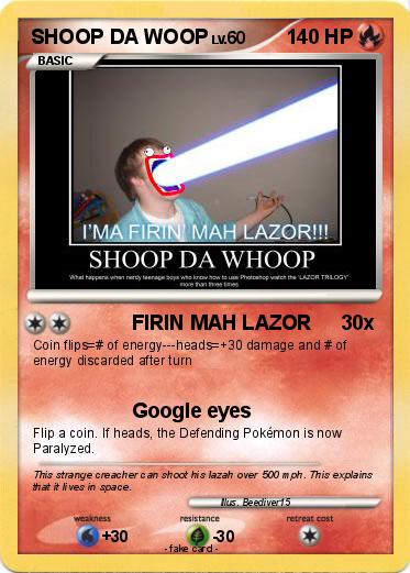 Pokemon SHOOP DA WOOP