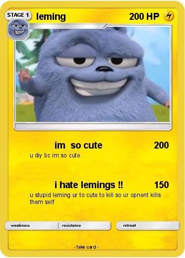 Pokemon leming