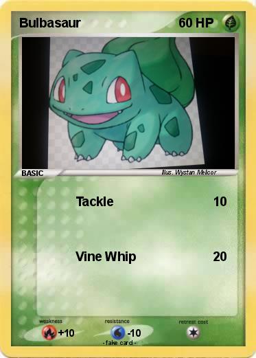 Pokemon Bulbasaur