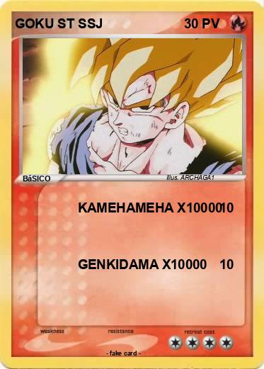 Pokemon GOKU ST SSJ