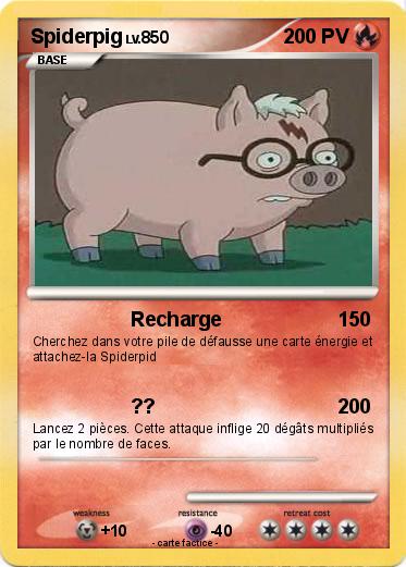 Pokemon Spiderpig