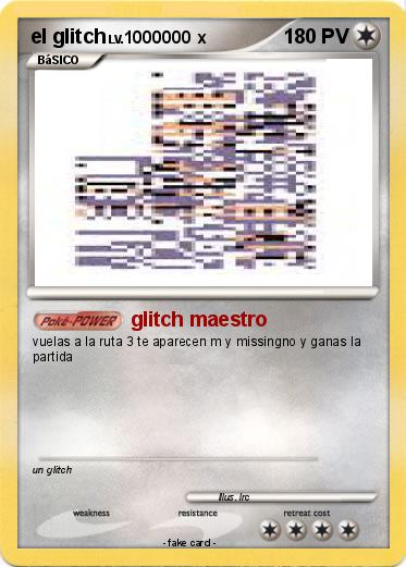 Pokemon el glitch